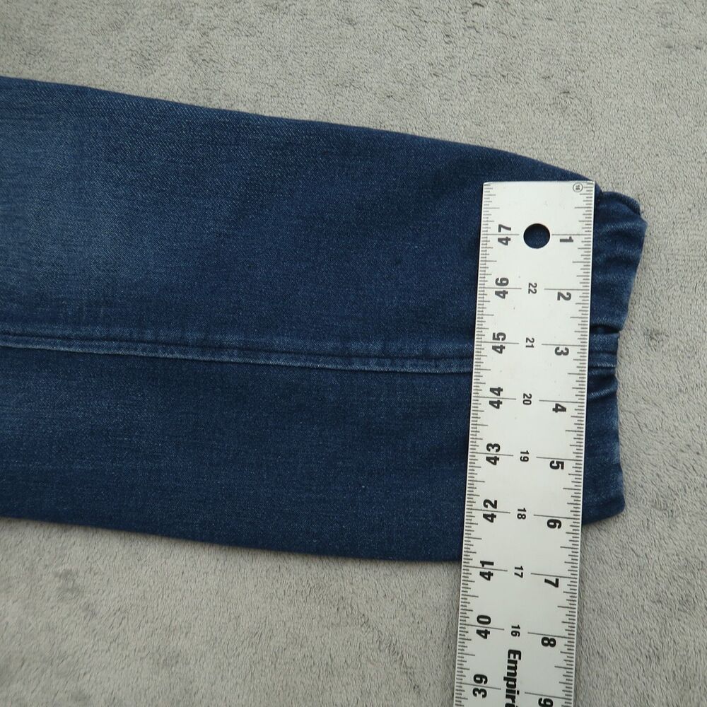 Guess Jeans Women's Size 31 Blue Mid-Rise Elastic Waist Jogger Denim 24" Inseam - Picture 5 of 15